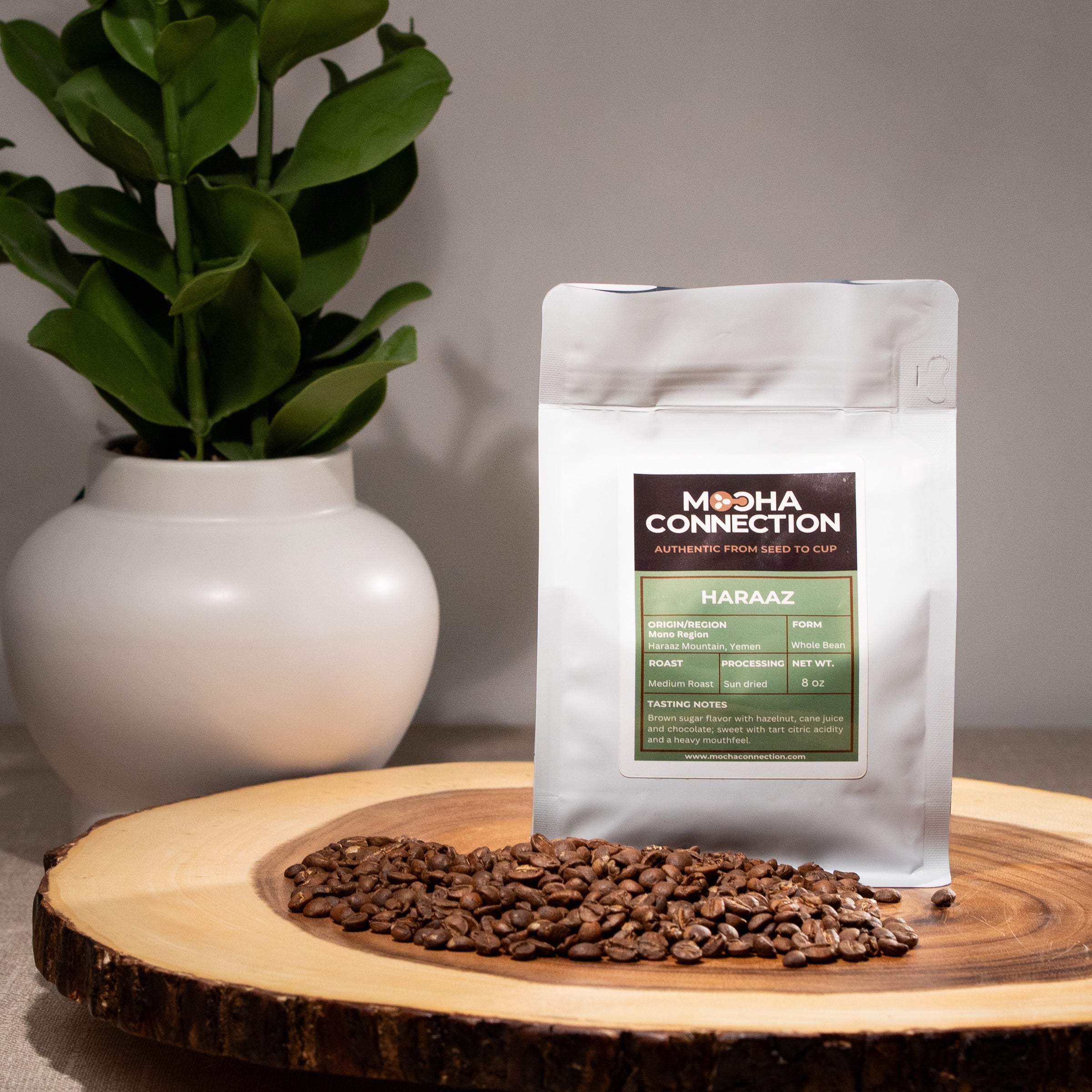 Haraaz Red Mono Region Medium Dark Roast Arabica Coffee