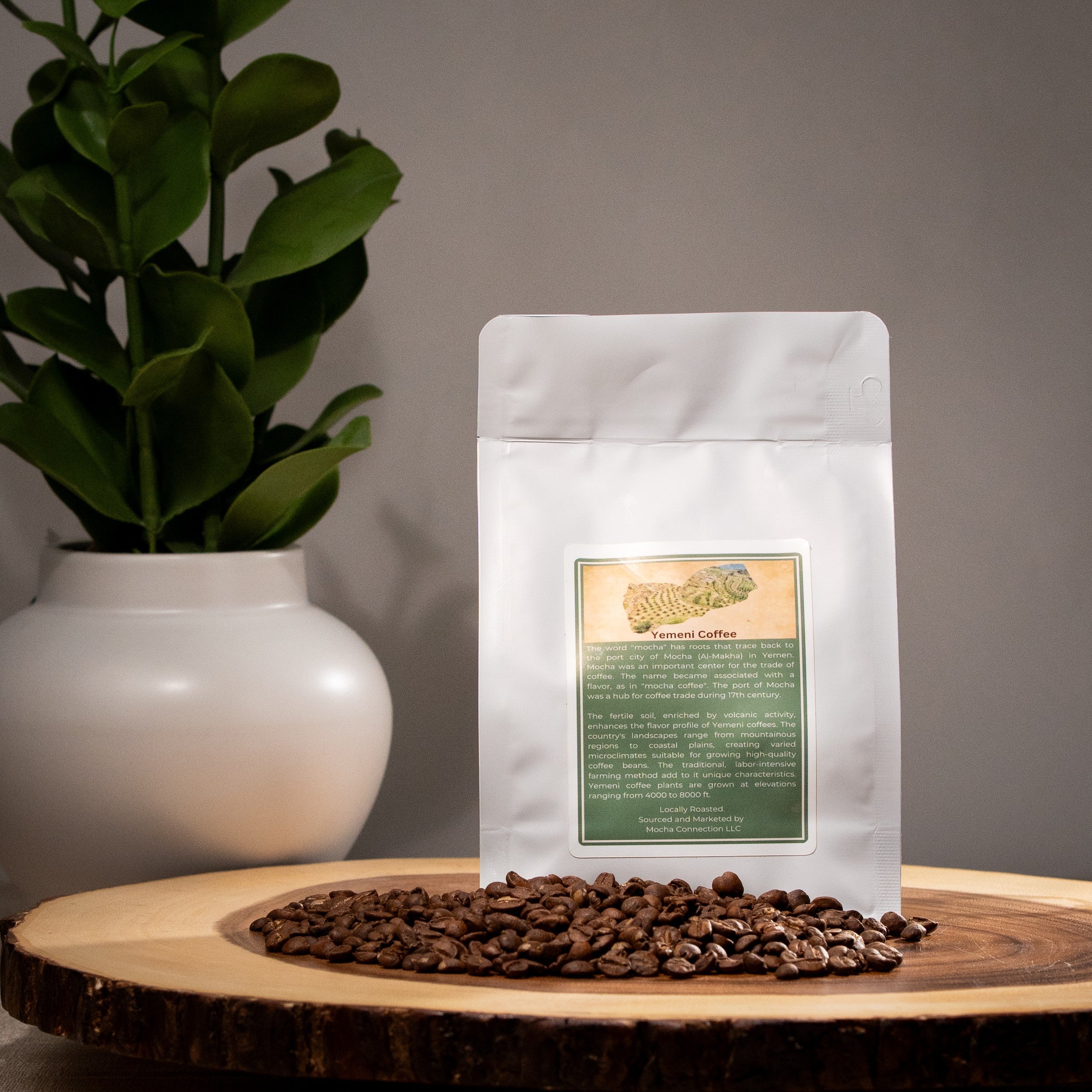 Haraaz Mono-Region Medium Dark Roast Arabica Coffee | MochaConnection