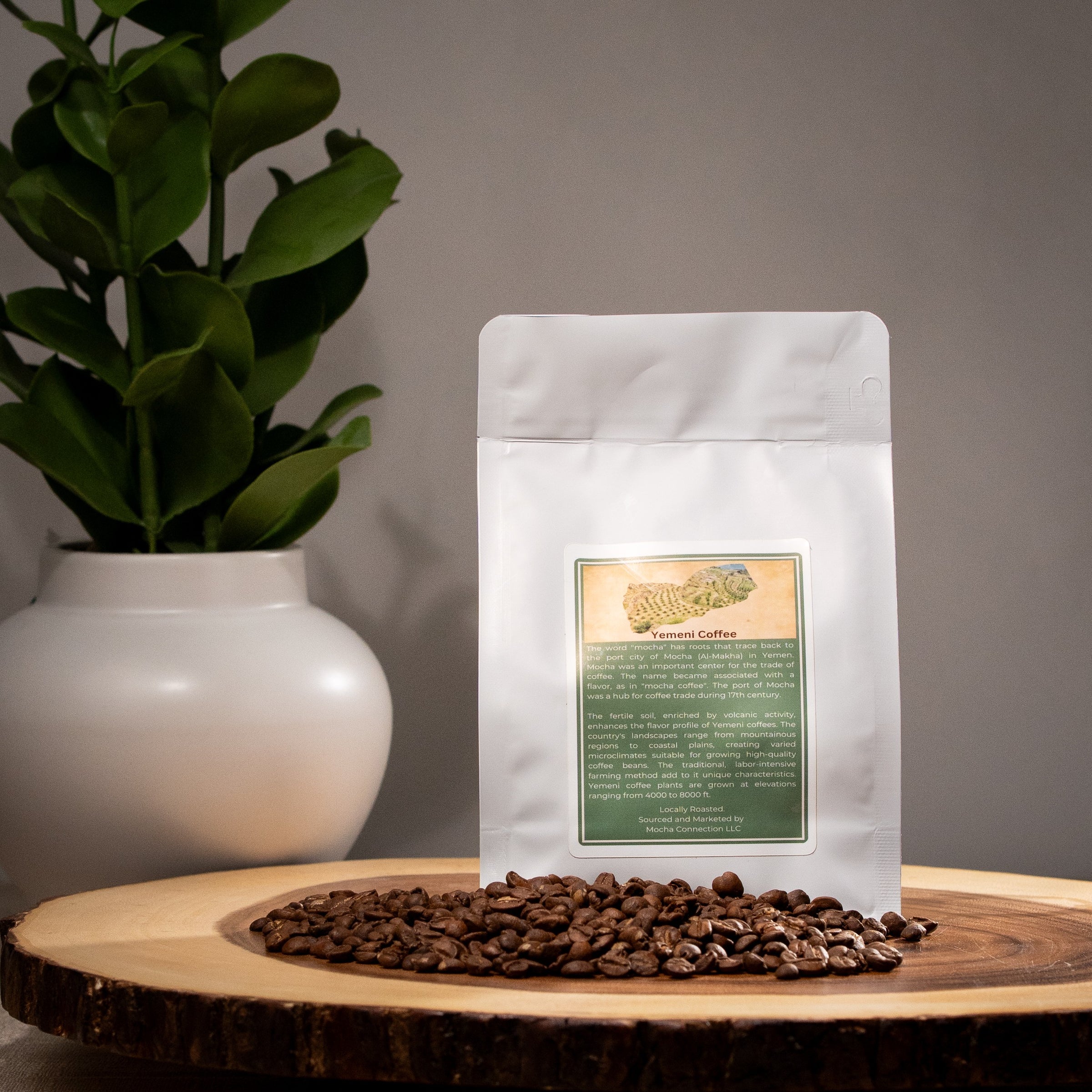 Haraaz Mono-Region Medium Dark Roast Arabica Coffee | MochaConnection